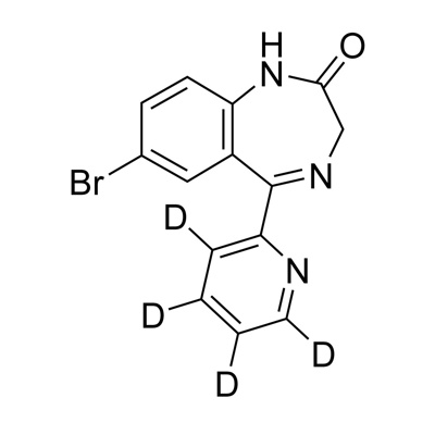 Bromazepam (D₄, 98%) 100 µg/mL in methanol