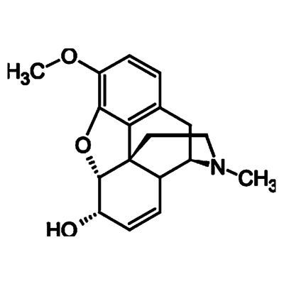 Codeine (unlabeled) 1.0 mg/mL in methanol