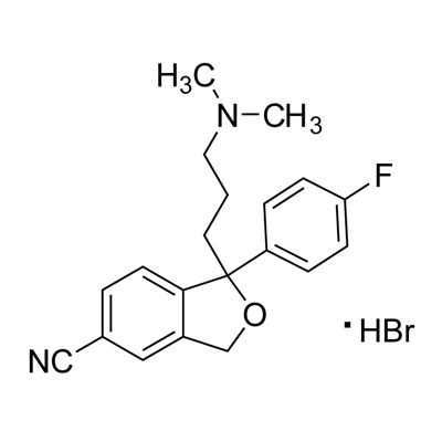 Citalopram hydrobromide (unlabeled) 1.0 mg/mL in methanol (As free base)