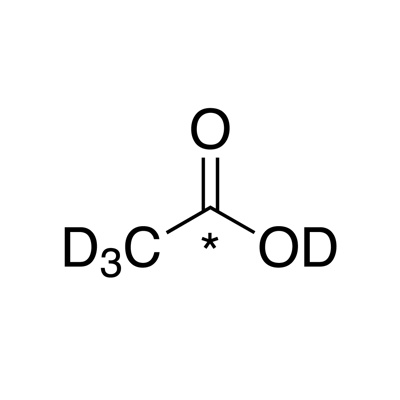 Acetic acid (1-¹³C, 99%; D₄, 98%)