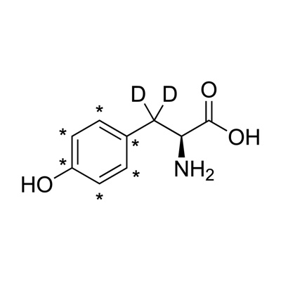 L-Tyrosine (ring-¹³C₆, 99%; 3,3-D₂, 30%)