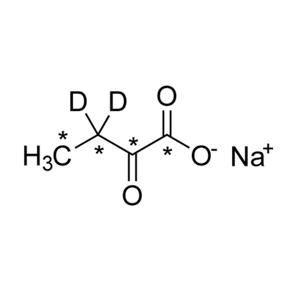 α-Ketobutyric acid, sodium salt (¹³C₄, 98%; 3,3-D₂, 98%)