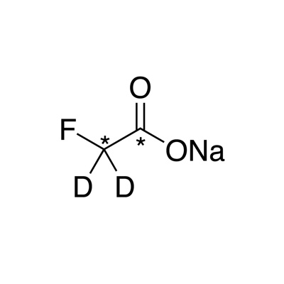 Sodium monofluoroacetate (¹³C₂, 99%; 2,2-D₂, 98%) CP 90%