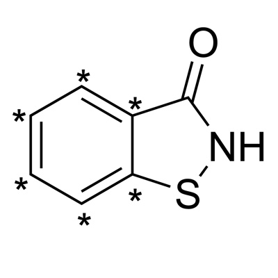 1,2-Benzisothiazol-3(2H)-one (ring-¹³C₆, 95%) CP 95%