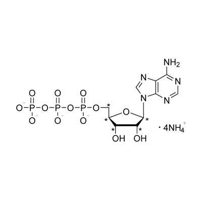 Adenosine 5′-triphosphate, ammonium salt (1′,2′,3′,4′,5′-¹³C₅, 99%) (in solution) CP 95%