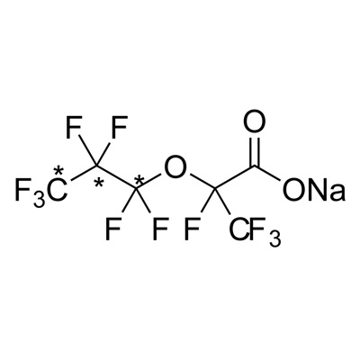 Sodium tetrafluoro-2-(heptafluoropropoxy)propanoate (HFPO-DA) "GenX" (¹³C₃, 99%) 100 µg/mL in methanol
