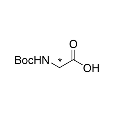 Glycine-𝑁-𝑡-Boc (2-¹³C, 99%)