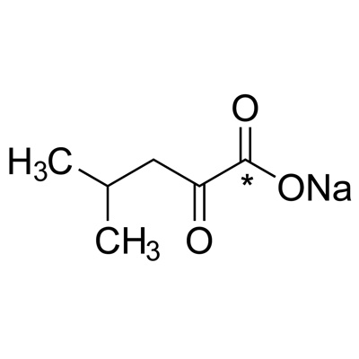 α-Ketoisocaproic acid, sodium salt (1-¹³C, 99%)