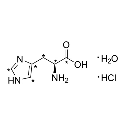 L-Histidine·HCl·H₂O (¹³C₆, 97-99%) <5% D