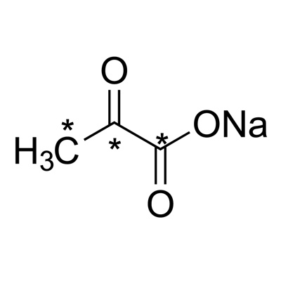 Sodium pyruvate (¹³C₃, 99%)