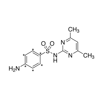 Sulfamethazine (phenyl-¹³C₆, 90%) 100 µg/mL in acetonitrile