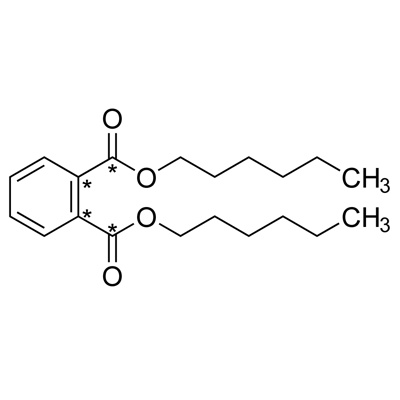 Di-𝑛-hexyl phthalate (ring-1,2-¹³C₂, dicarboxyl-¹³C₂, 99%) 100 µg/mL in nonane