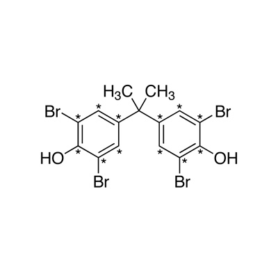 Tetrabromobisphenol A (ring-¹³C₁₂, 99%) 50 µg/mL in methanol