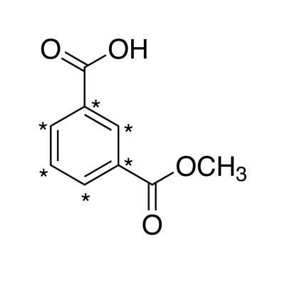 Monomethyl isophthalate (ring-¹³C₆, 99%)