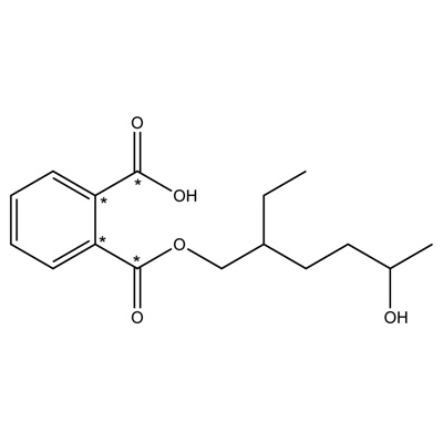 Mono-(2-ethyl-5-hydroxyhexyl)phthalate (DEHP metabolite IX) (¹³C₄, 99%) 100 µg/mL in MTBE