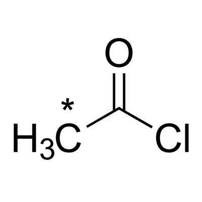 Acetyl chloride (2-¹³C, 99%)