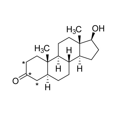 5-α-Dihydrotestosterone (2,3,4-¹³C₃,99%) CP 97%