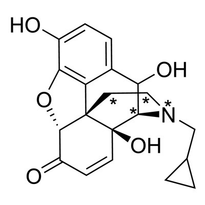 Naltrexone (9,15,16-¹³C₃,98%;17-¹⁵N, 98%) 50 µg/mL in methanol, CP 95%