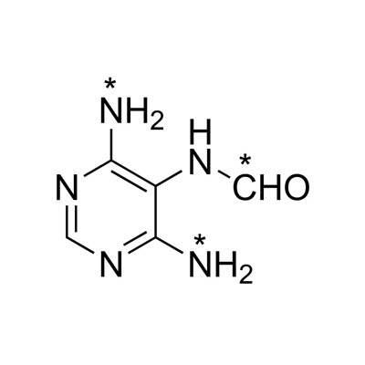 Fapyadenine (formyl-¹³C, 98%; Diamino-¹⁵N₂, 98%)