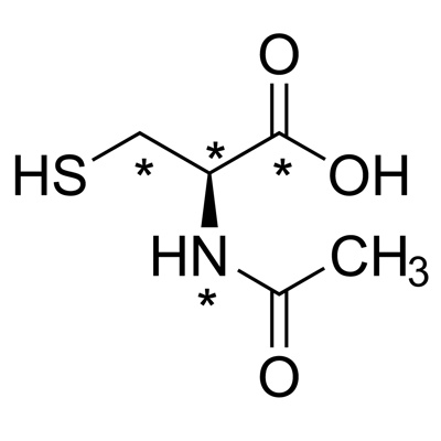 L-Cysteine, 𝑁-acetyl (cysteine-¹³C₃, 97-99%; ¹⁵N, 97-99%) CP 95%