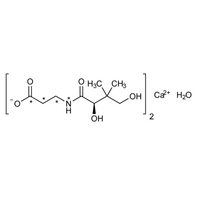 Vitamin B₅, calcium salt·H₂O (calcium pantothenate·H₂O)(β-alanyl-¹³C₃, 99%;¹⁵N, 98%)