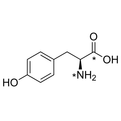 L-Tyrosine (1-¹³C, 99%; ¹⁵N, 98%)
