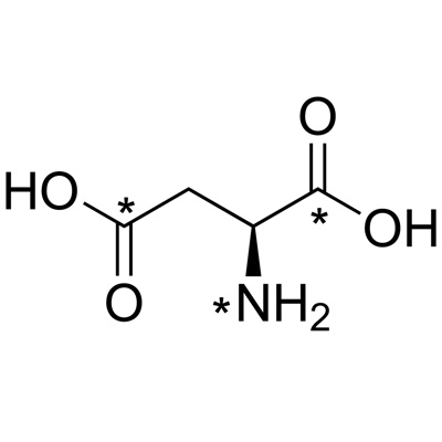L-Aspartic acid (1,4-¹³C₂, 99%; ¹⁵N, 98%)