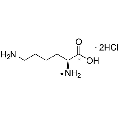 L-Lysine·2HCl (1-¹³C, 99%; α-¹⁵N, 98%)