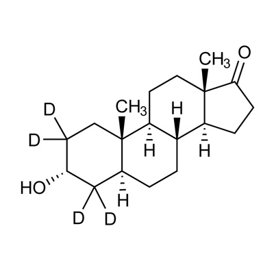 Androsterone (5α-androstan-3α-OL-17-one) (2,2,4,4-D₄, 98%) 100 µg/mL in methanol