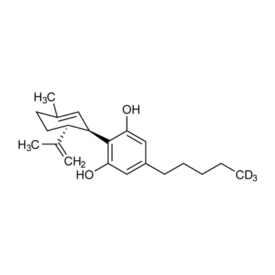 Cannabidiol (CBD) (D₃, 98%) 100 µg/mL in methanol