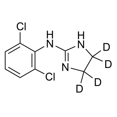 Clonidine (4,4,5,5-imidazoline-D₄, 98%) 100 µg/mL in methanol