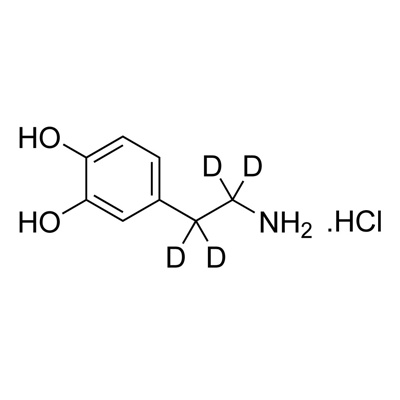 Dopamine·HCl (2-(3,4-dihydroxyphenyl)- ethylamine·HCl) (1,1,2,2-D₄, 97-98%)