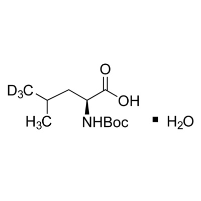 L-Leucine-𝑁-𝑡-Boc·H₂O (5,5,5-D₃, 98%)