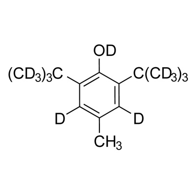 2,6-Di(𝑡𝑒𝑟𝑡-butyl)-4-methyl-phenol (D₂₁, 98%) (BHT)