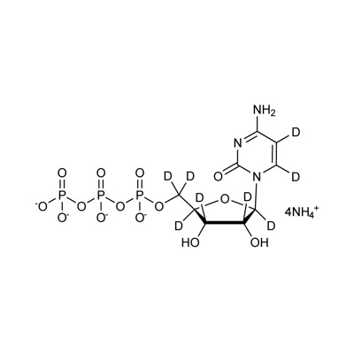 Cytidine 5′-triphosphate, ammonium salt (D₈, 97%) CP 90% (in solution)