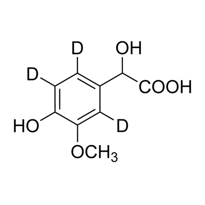 (±)-4-Hydroxy-3-methoxymandelic acid (VMA) (D₃, 98%) 100 µg/mL in methanol