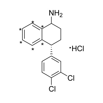Norsertraline·HCl (¹³C₆, 99%) 100 µg/mL in methanol (As free base)
