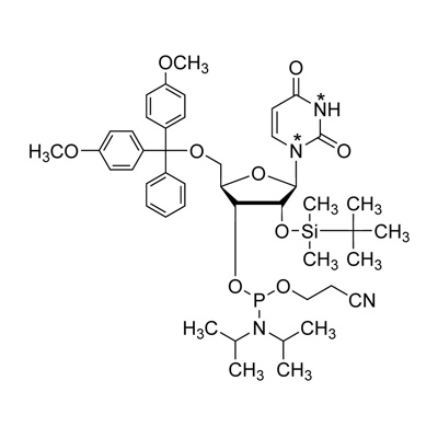 Uridine phosphoramidite (U-¹⁵N₂, 98%) CP 95%
