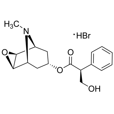 (-)-Scopolamine HBr (unlabeled) 1.0 mg/mL in 10% water in acetonitrile (As free base)