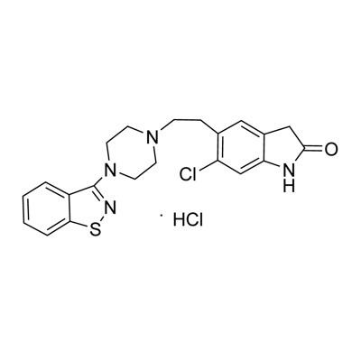 Ziprasidone·HCl (unlabeled) 1.0 mg/mL in methanol (As free base)
