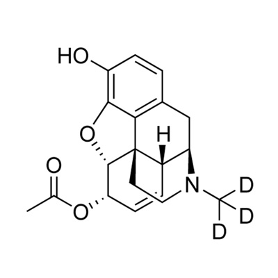 6-Acetylmorphine (D₃, 98%) 100 µg/mL in acetonitrile