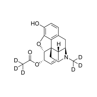 6-Acetylmorphine (D₆, 98%) 100 µg/mL in acetonitrile