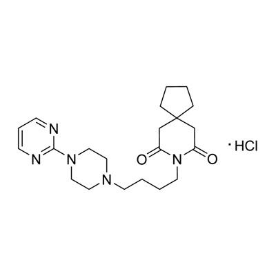 Buspirone·HCl (unlabeled) 1.0 mg/mL in methanol (As free base)