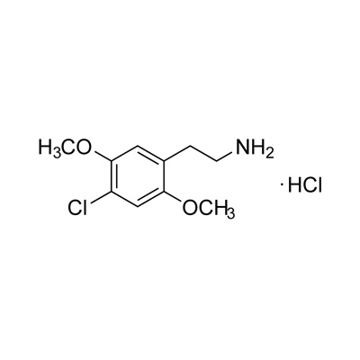 4-Chloro-2,5-dimethoxyphenethylamine·HCl(2C-C·HCl) (unlabeled) 1.0 mg/mL in methanol (As free base)