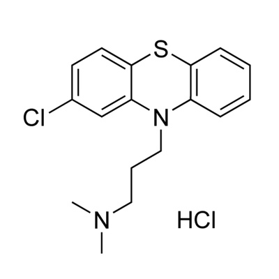 Chlorpromazine·HCl (unlabeled) 1.0 mg/mL in methanol