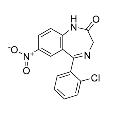 Clonazepam (unlabeled) 1.0 mg/mL in methanol