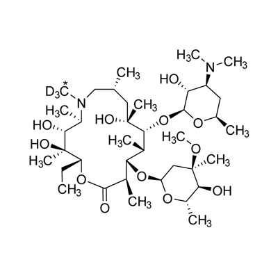 Azithromycin (¹³C, 99%; D₃, 98%) CP 95%