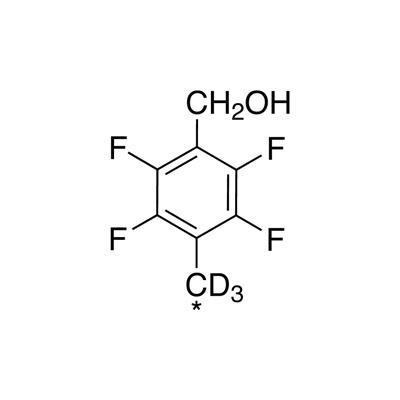 2,3,5,6-Tetrafluoro-4-methylbenzyl alcohol (methyl-¹³C, 99%; methyl-D₃, 98%) 100 µg/mL in acetonitrile CP 97%