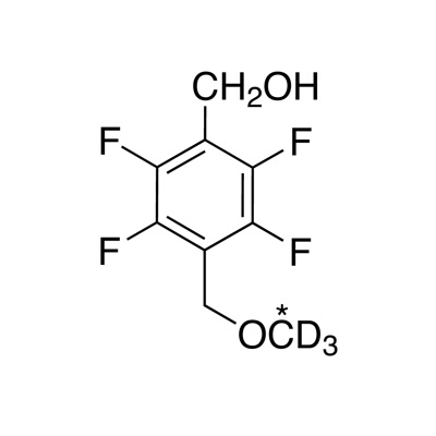 4-Methoxymethyl-2,3,5,6-tetrafluorobenzyl alcohol (methyl-¹³C, 99%; methyl-D₃, 98%) 100 µg/mL in acetonitrile
