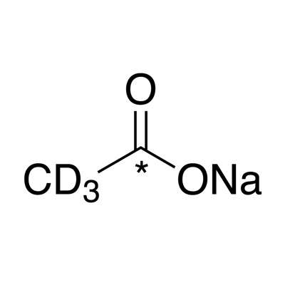 Sodium acetate (1-¹³C, 99%; D₃, 98%)
